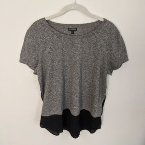 Express Women's Colorblock T-shirt